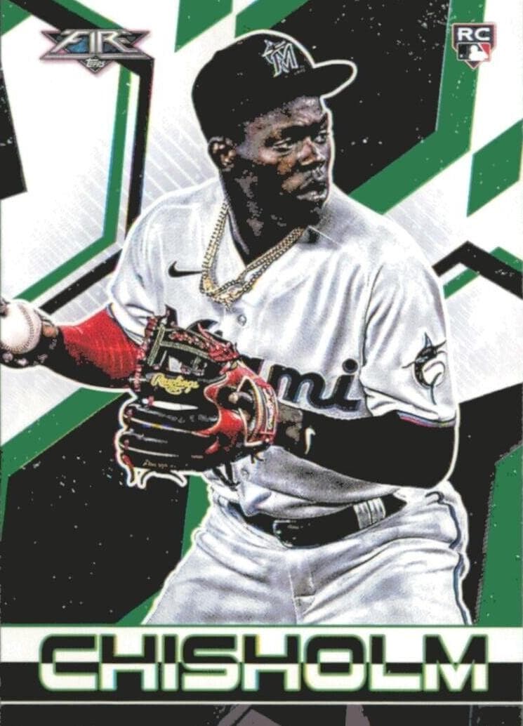 Jazz Chisholm 2021 topps