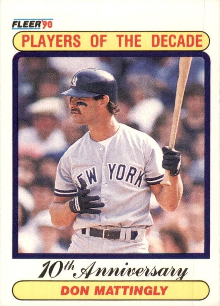 Don Mattingly 1990 fleer Fleer