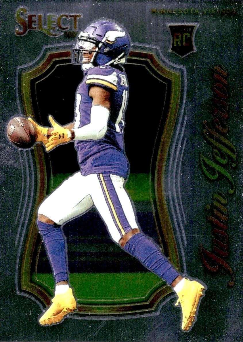 Justin Jefferson 2020 panini Panini Select