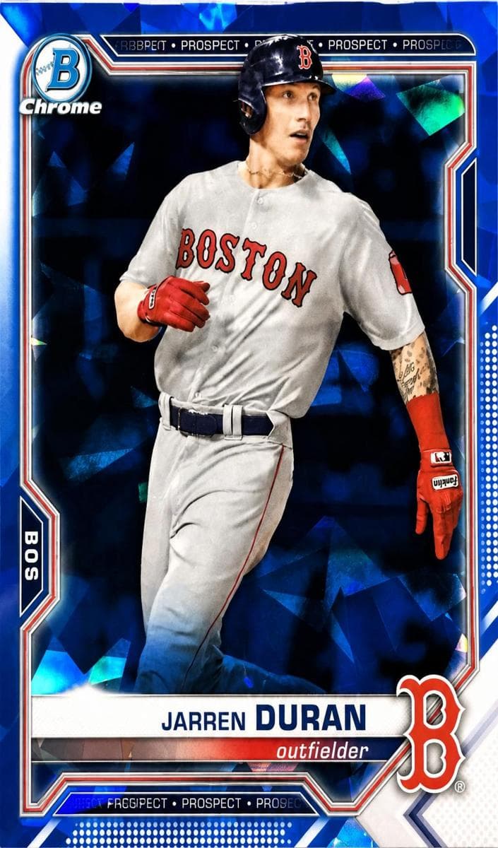 Jarren Duran 2021 bowman