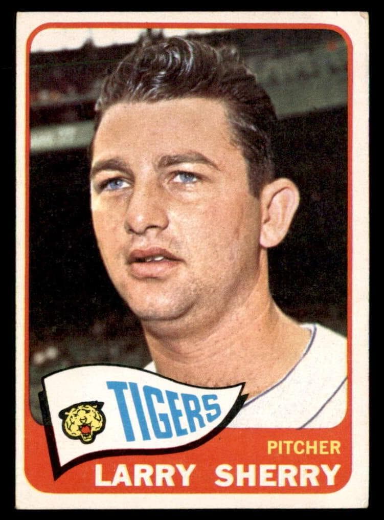 Larry Sherry 1965 topps Topps