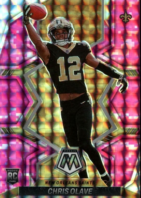 Chris Olave 2022 panini Panini Mosaic