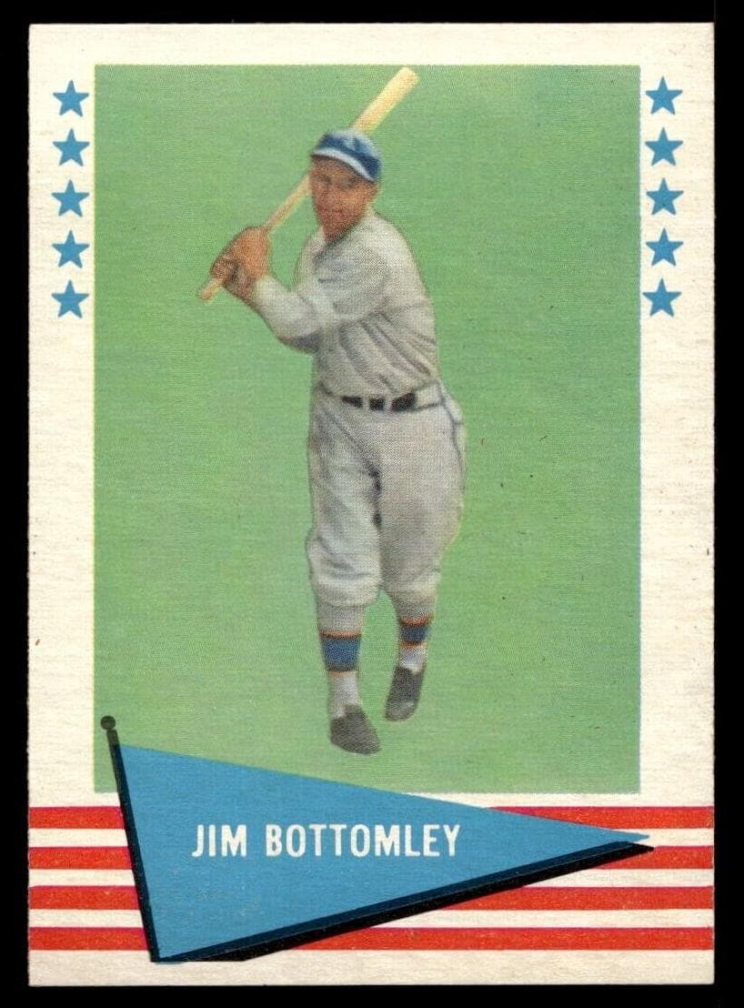 Jim Bottomley 1961 fleer Fleer Baseball Greats