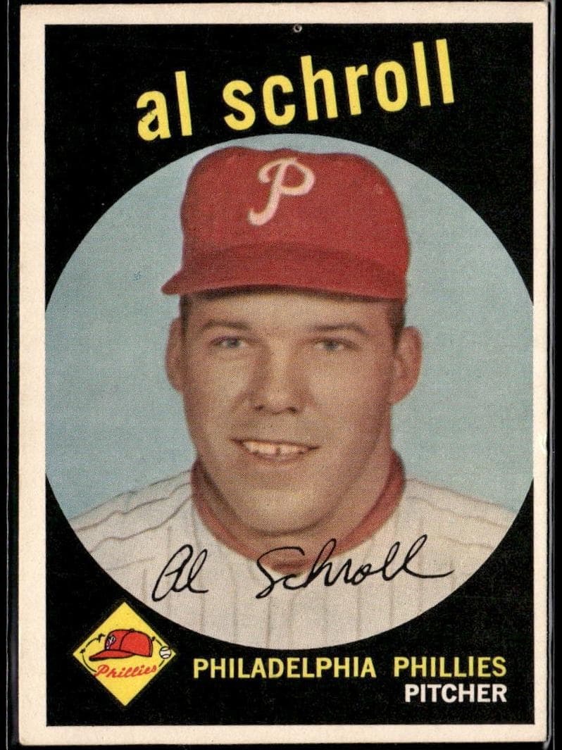 Al Schroll 1959 topps Topps