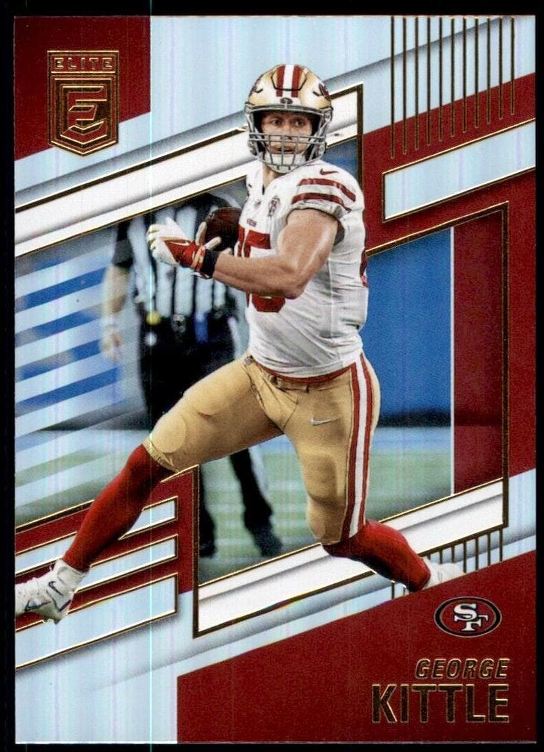 George Kittle 2022 panini Donruss Elite