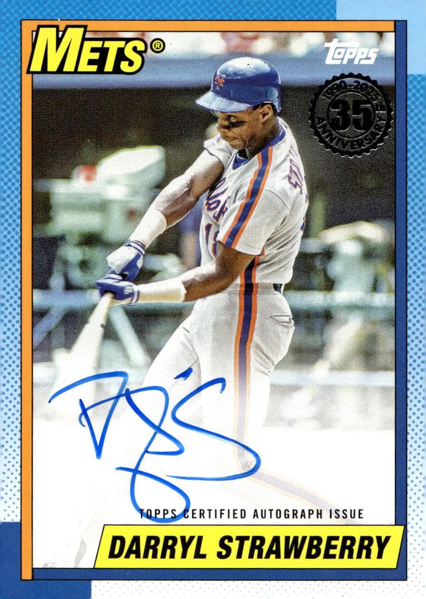 Darryl Strawberry 2025 topps Topps