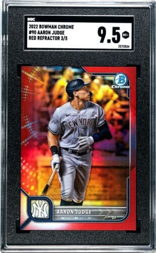 Aaron Judge 2022 bowman Bowman Chrome
