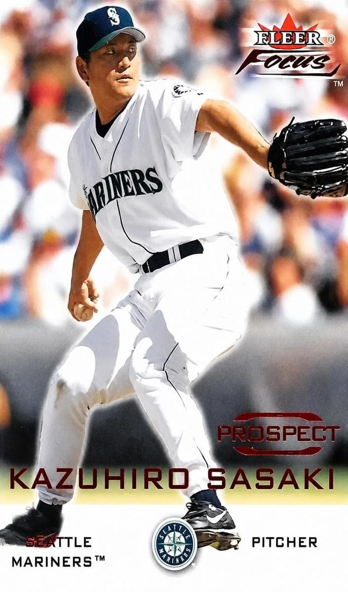 Kazuhiro Sasaki 2001 fleer Fleer Focus