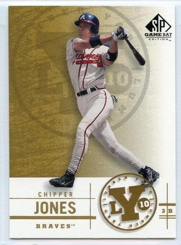 Chipper Jones 2001 unknown SP Game Bat Edition