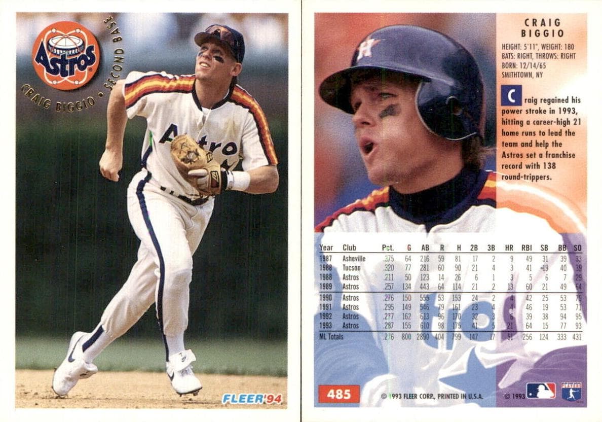 Craig Biggio #485