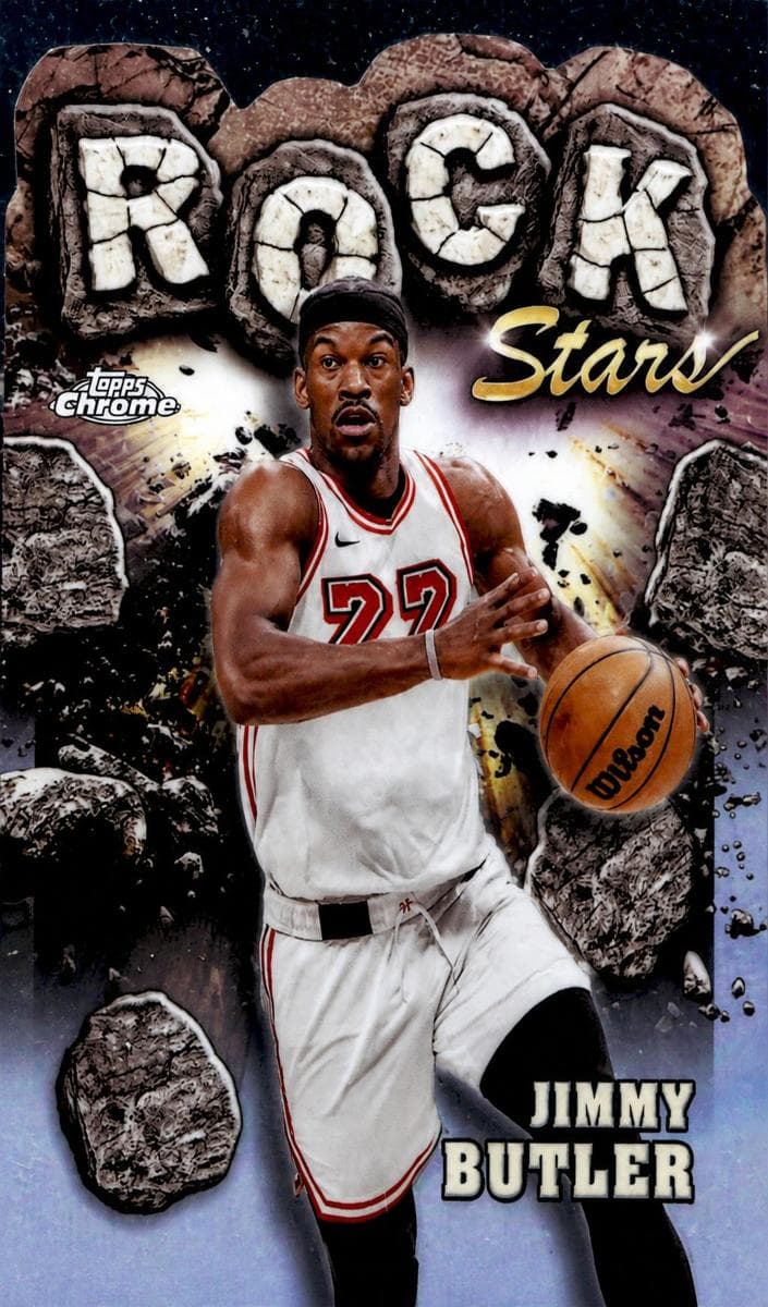 Jimmy Butler 2023 topps Topps Chrome