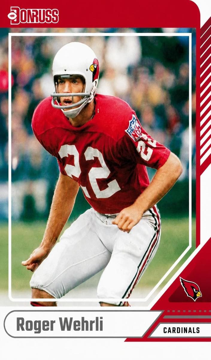 Roger Wehrli trading card