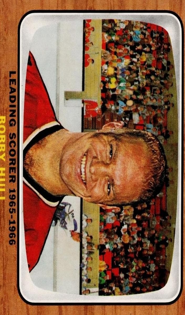 Bobby Hull 1966 topps Topps