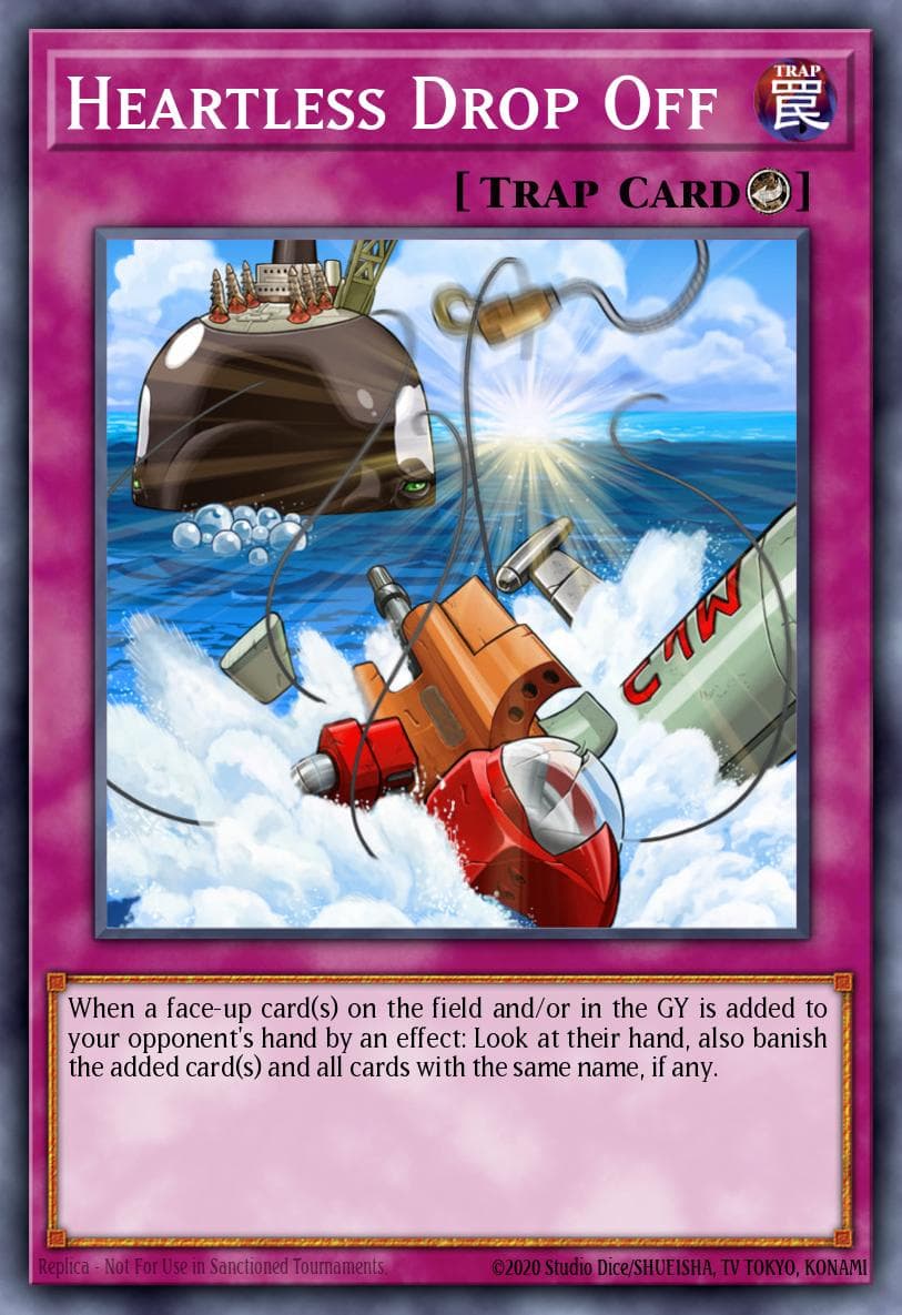 Heartless Drop Off 2018 Yu-Gi-Oh! Flames of Destruction