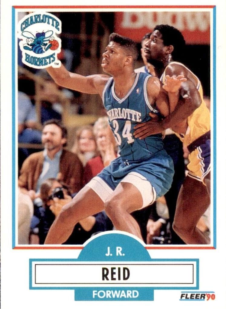 J.R. Reid 1990 fleer Fleer