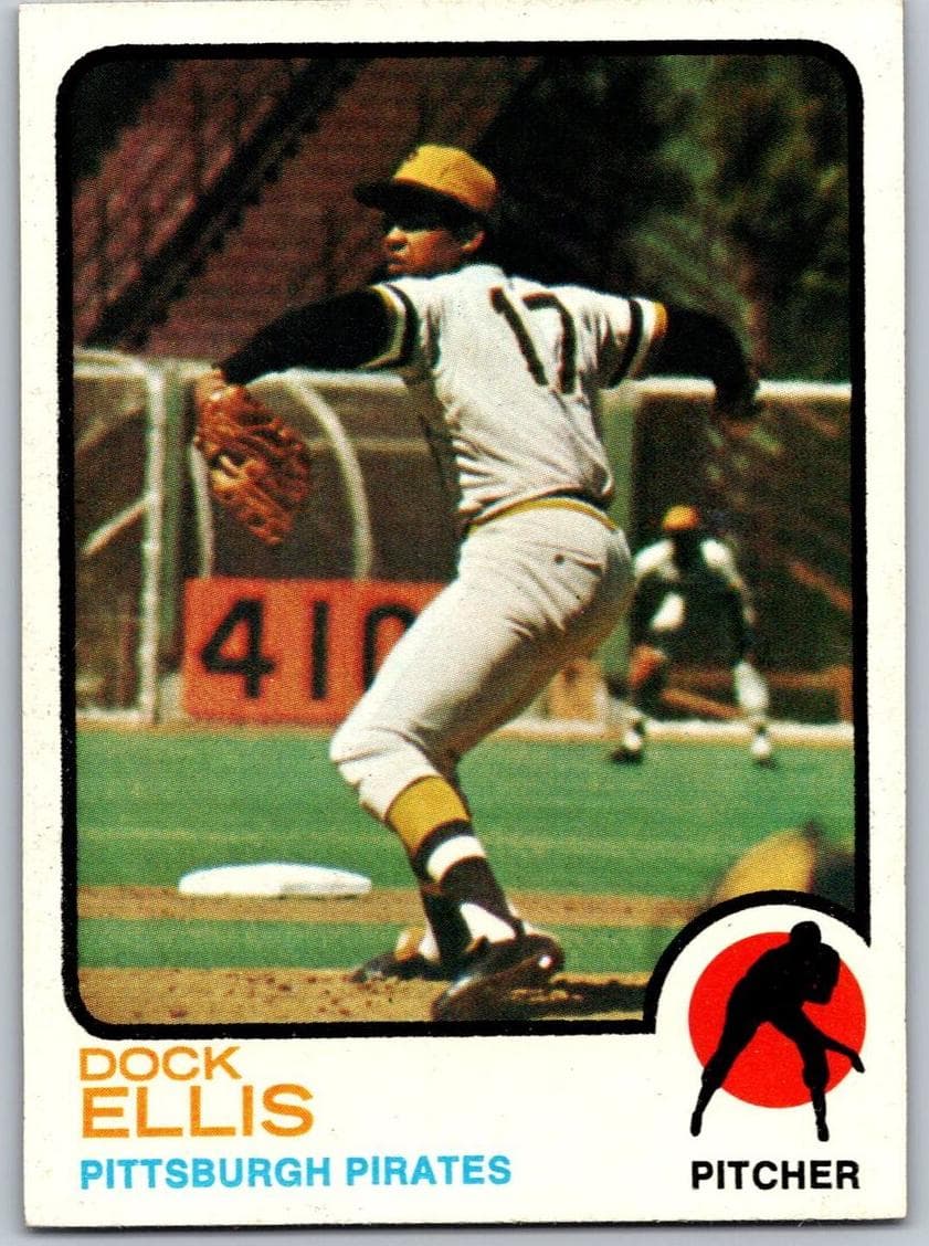 Dock Ellis 1973 topps Topps