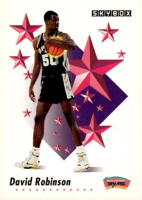 David Robinson 1991 fleer SkyBox