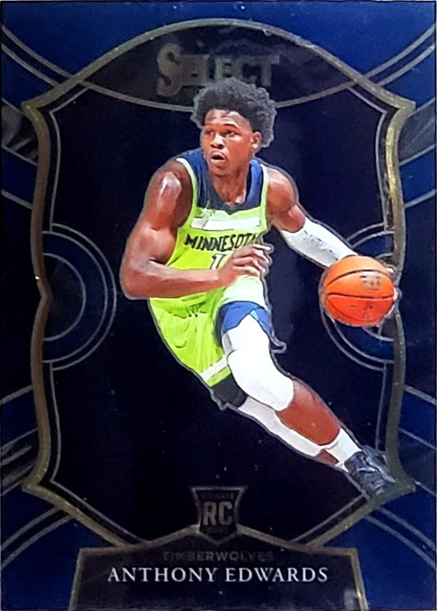 Anthony Edwards 2020 Panini Select 2020 Panini Select