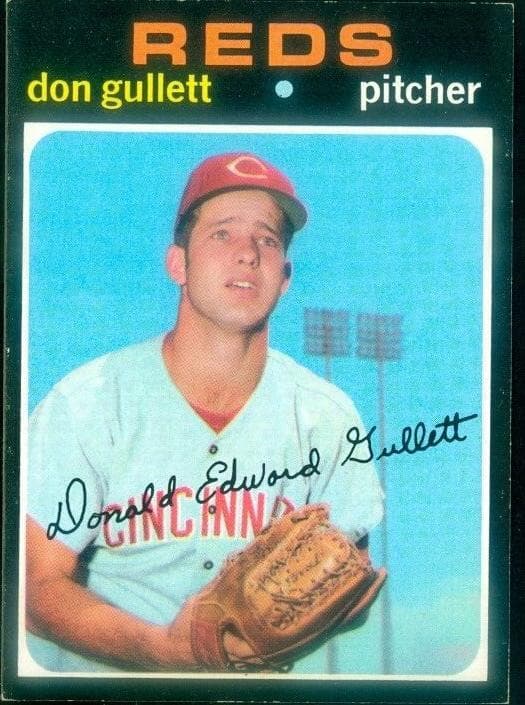 Don Gullett 1971 topps Topps