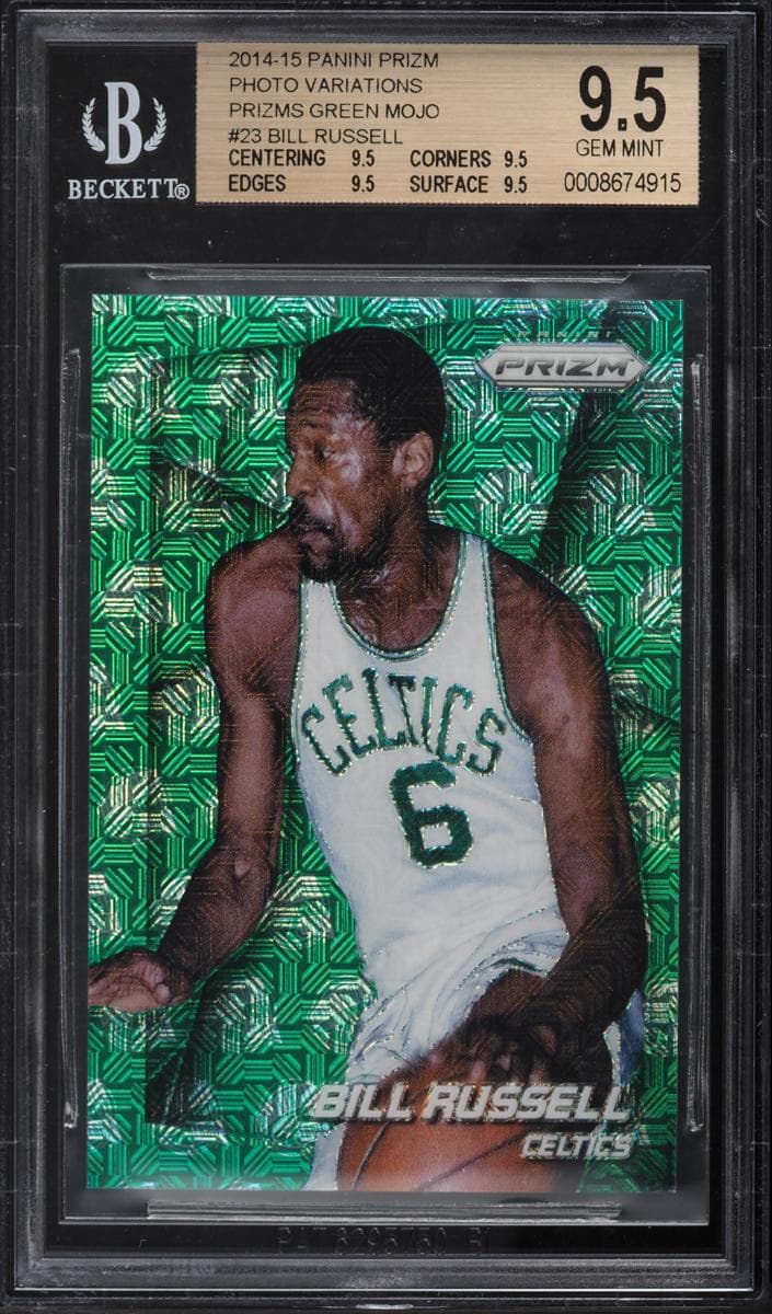 Bill Russell 2014 panini Panini Prizm