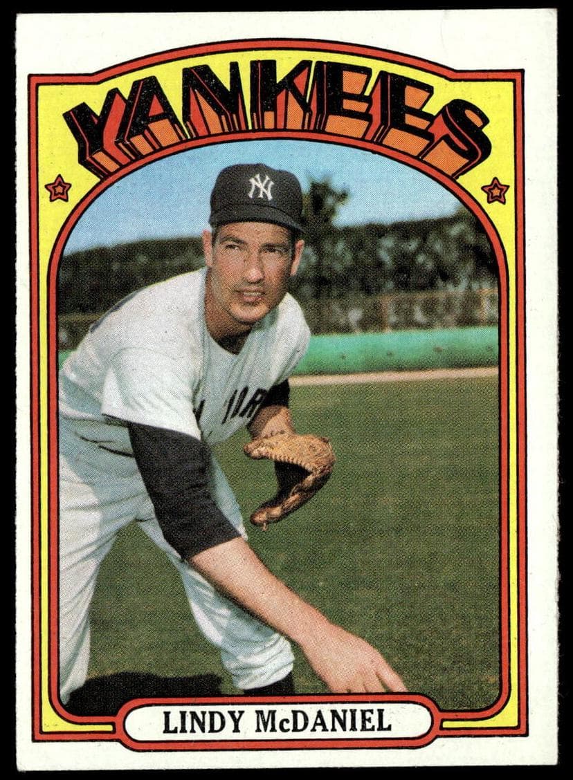 Lindy McDaniel 1972 topps Topps