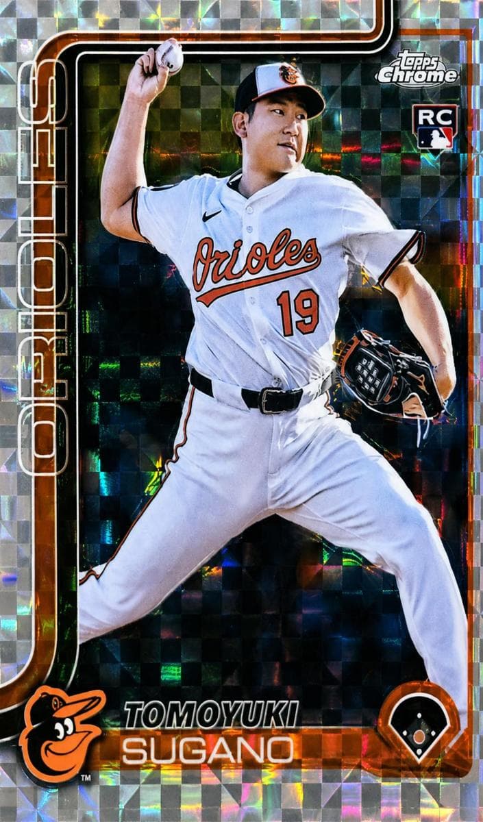 Tomoyuki Sugano 2025 topps