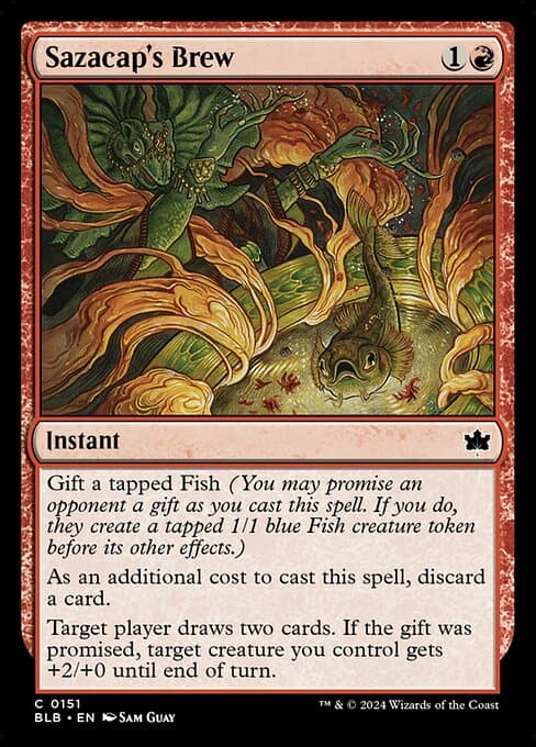 Sazacap's Brew 2024 Magic: The Gathering Bloomburrow