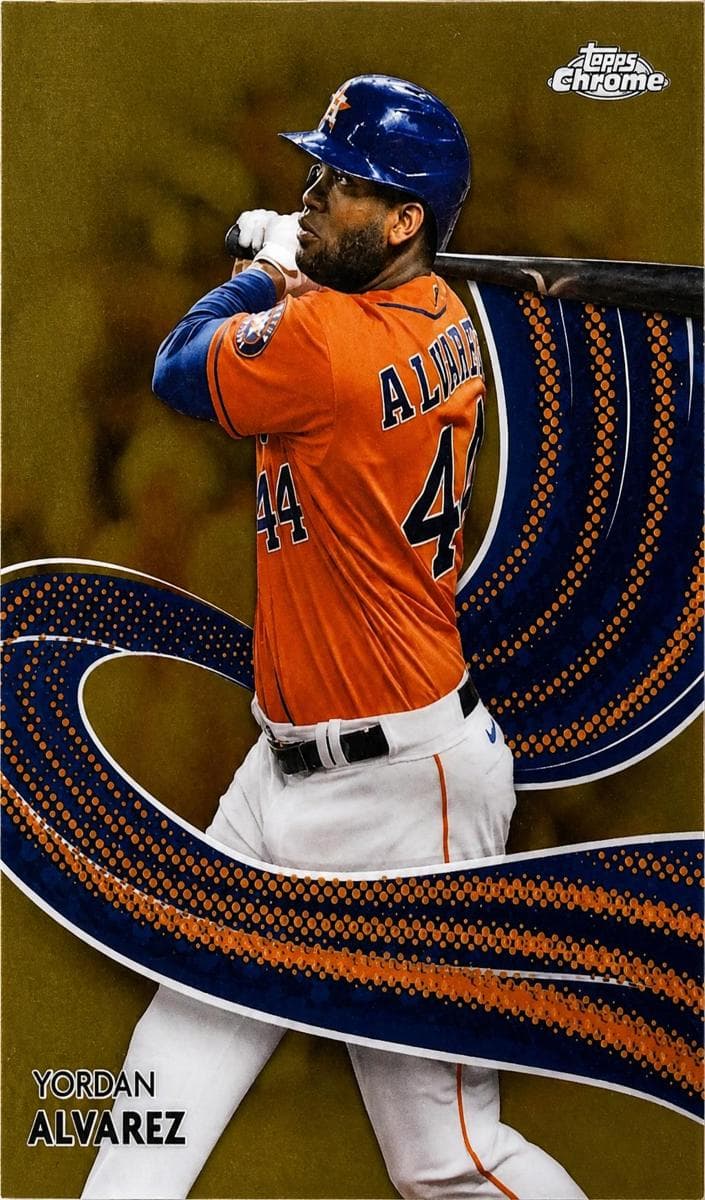 Yordan Alvarez 2024 topps Topps Chrome