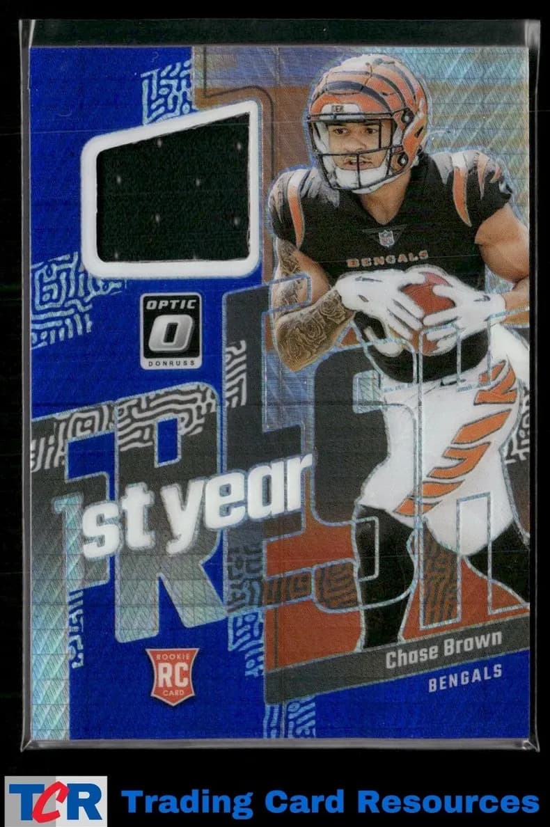 Chase Brown 2023 panini Donruss Optic