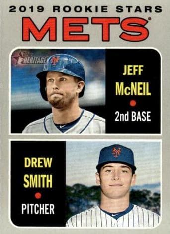 Mets 2019 Rookie Stars (Jeff McNeil / Drew Smith) #348