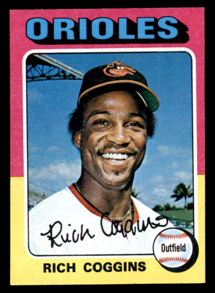 Rich Coggins 1975 topps Topps