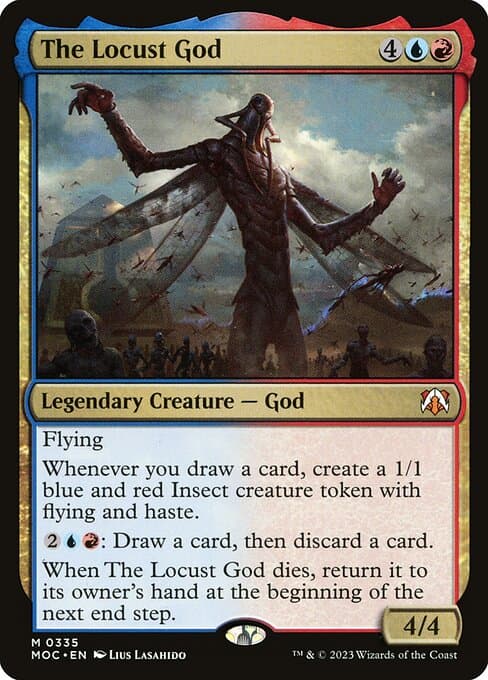 The Locust God 2020 Magic: The Gathering Commander 2020