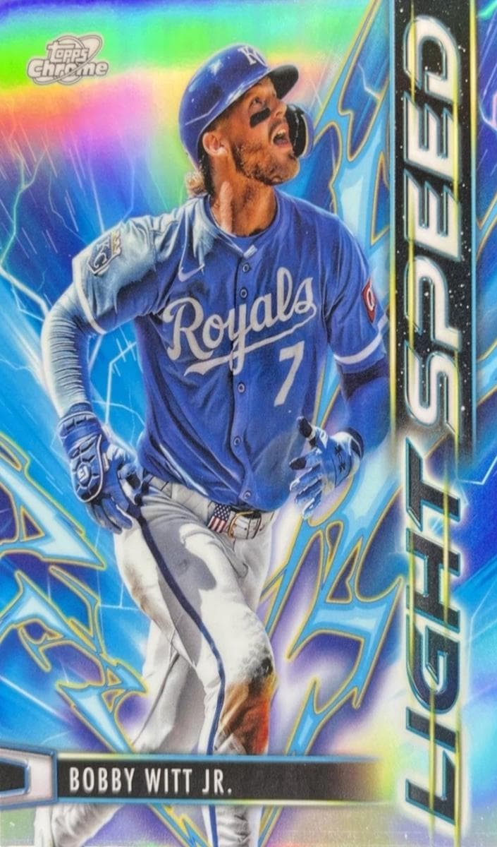 Bobby Witt Jr. 2025 topps Topps Cosmic Chrome
