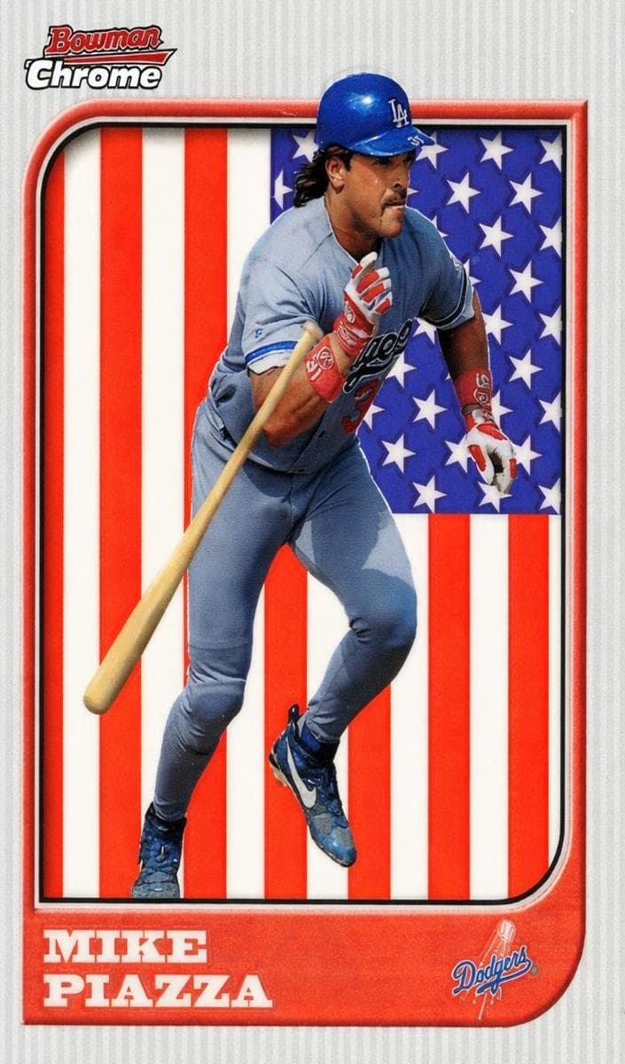 Mike Piazza 1998 bowman Bowman Chrome
