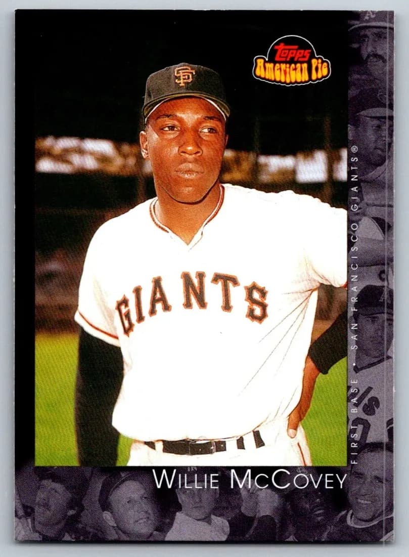 Willie McCovey 2001 topps Topps American Pie