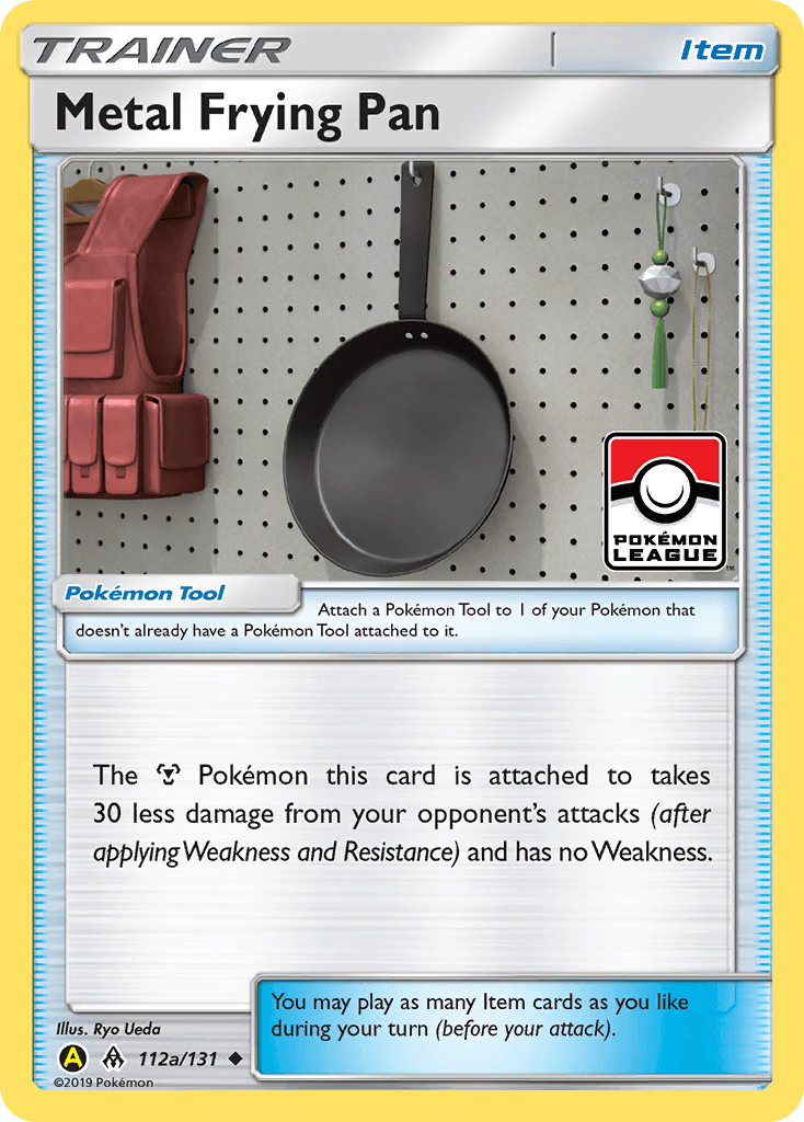 Metal Frying Pan 2018 Pokemon Forbidden Light League