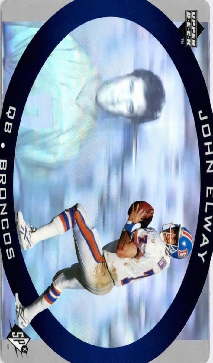 John Elway 1996 leaf