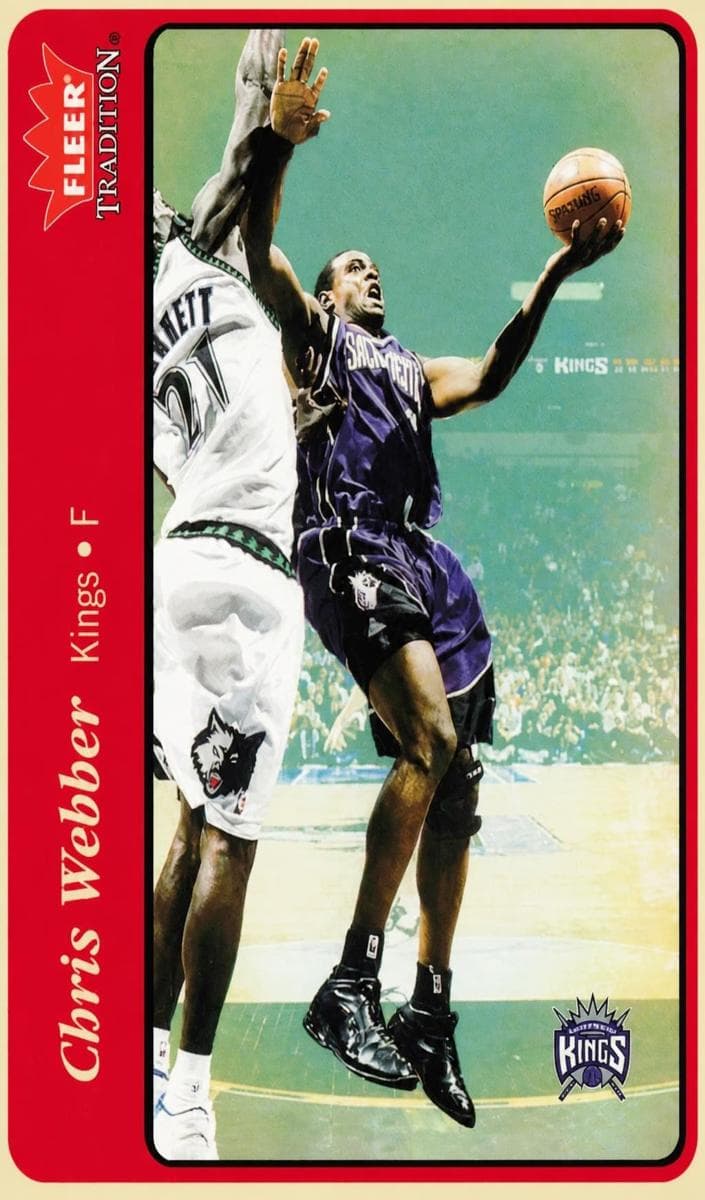 Chris Webber 2004 fleer Fleer Tradition