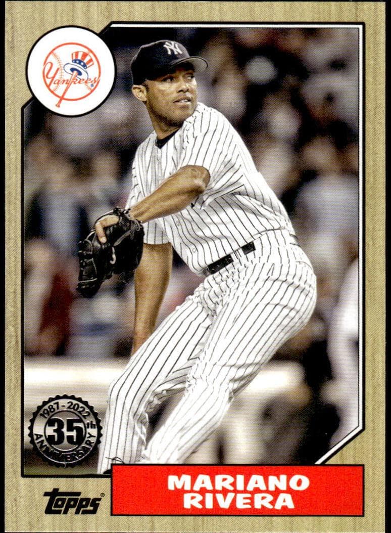 Mariano Rivera 2022 topps Topps Update