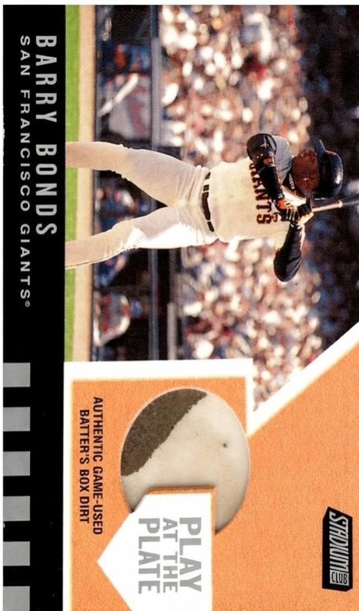 Barry Bonds 2001 unknown Stadium Club