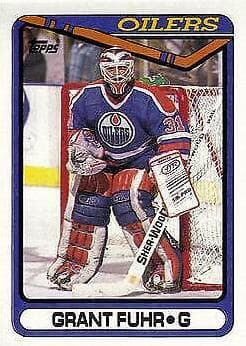 Grant Fuhr 1990 topps Topps