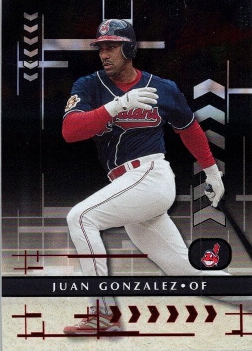 Juan Gonzalez 2001 panini Donruss Studio