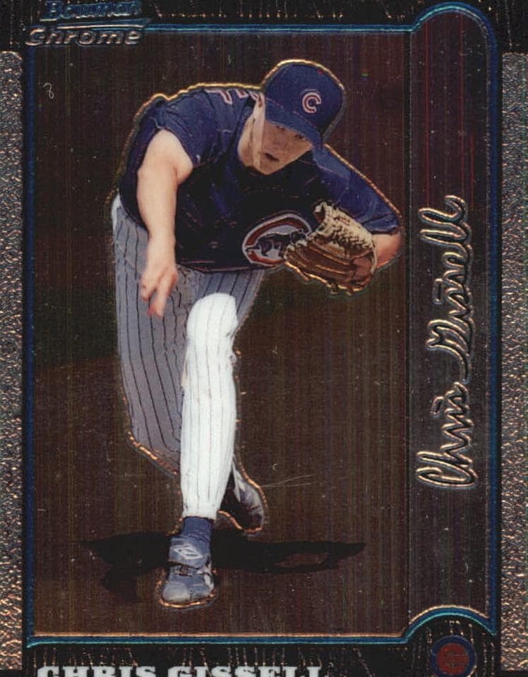 Chris Gissell 1999 bowman Bowman Chrome