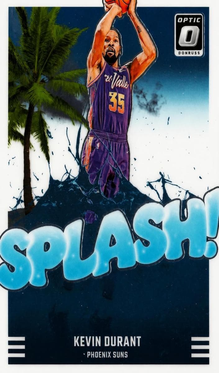 Kevin Durant 2024 panini Donruss Optic