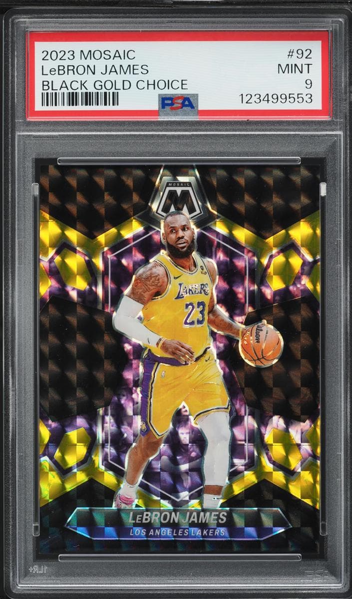 LeBron James 2023 panini Panini Mosaic