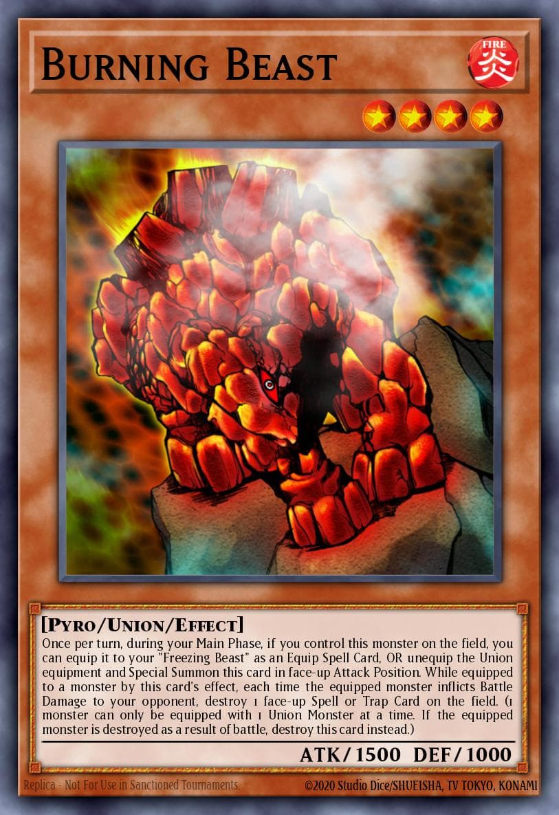 Burning Beast 2005 Yu-Gi-Oh!