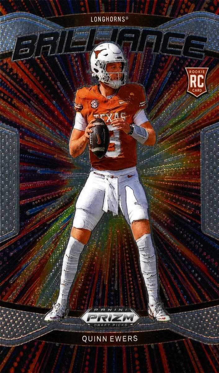 Quinn Ewers 2025 panini Panini Prizm Draft Picks