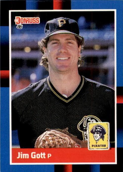 Jim Gott 1988 panini Donruss