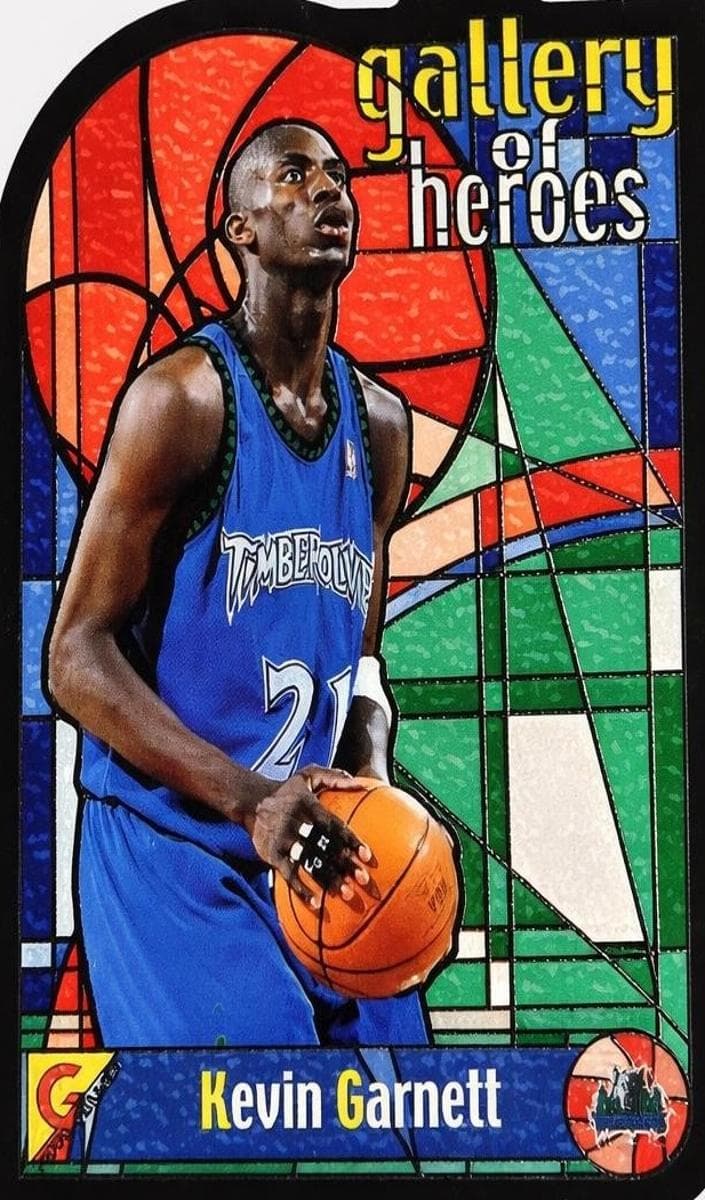 Kevin Garnett 1999 topps Topps Gallery