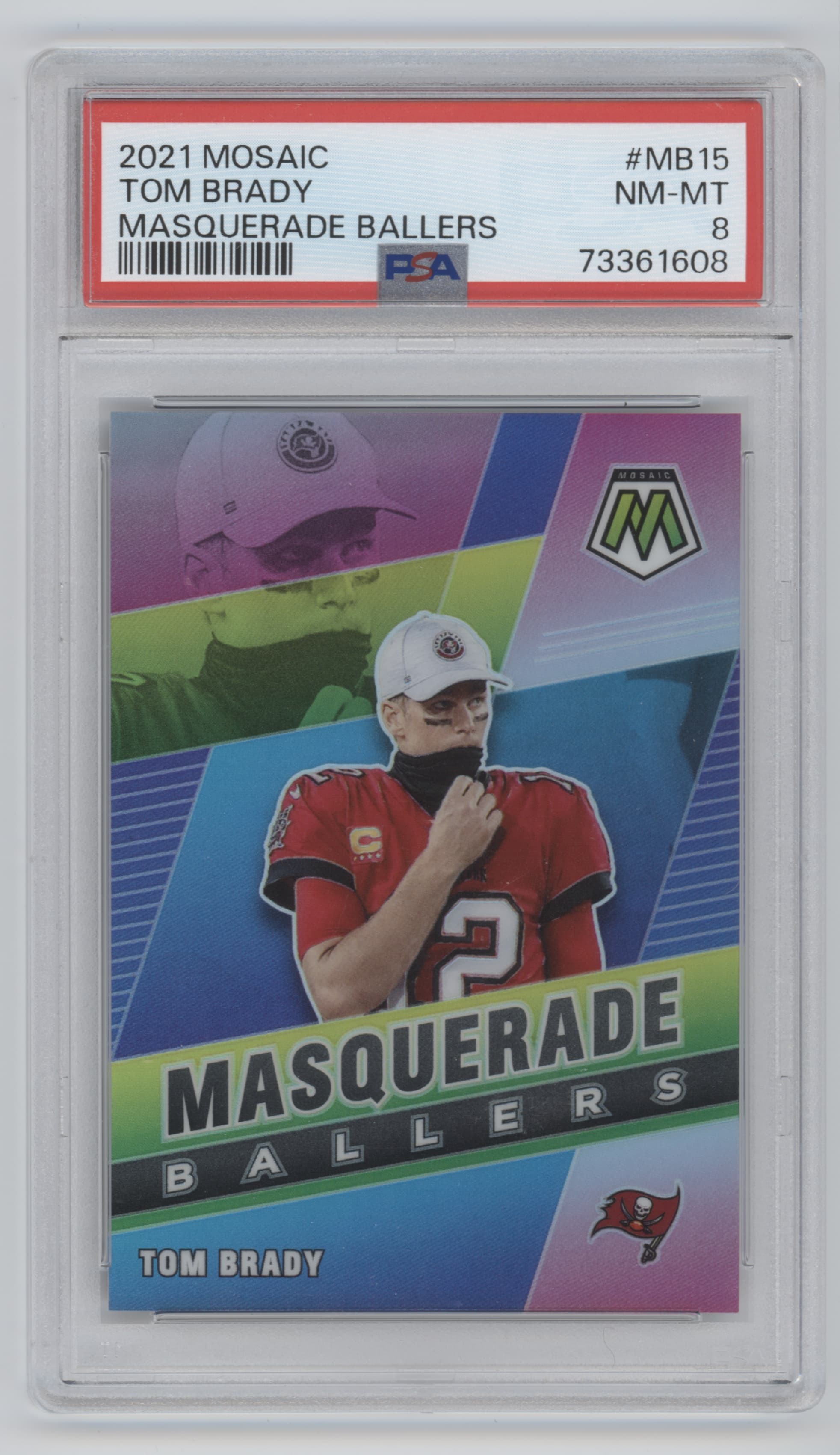 Tom Brady 2021 panini Panini Mosaic